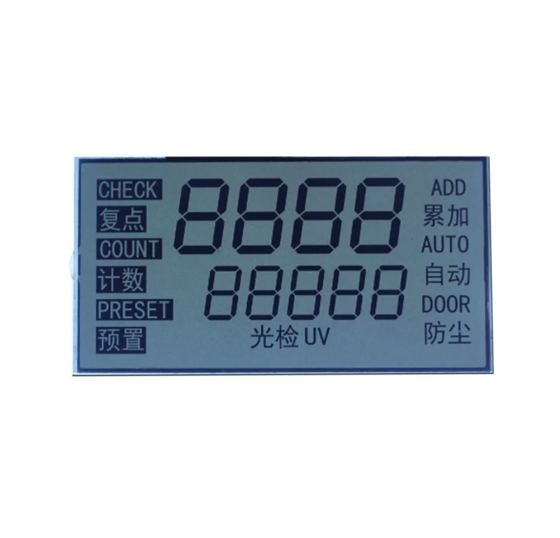 factory direct selling TN LCD module for cash counter